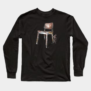 Mid-century Chair - Vintage Objects. Long Sleeve T-Shirt